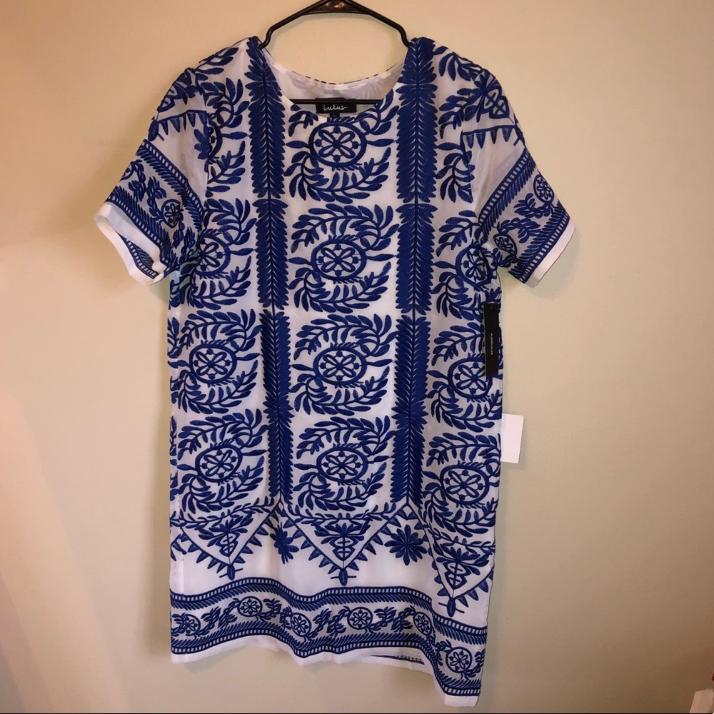 Floral Embroidered Dress